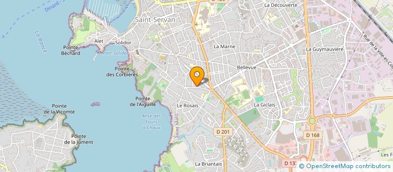 localisation de l'entreprise MYOSOTIS CONSULTING & FORMATION à SAINT-MALO