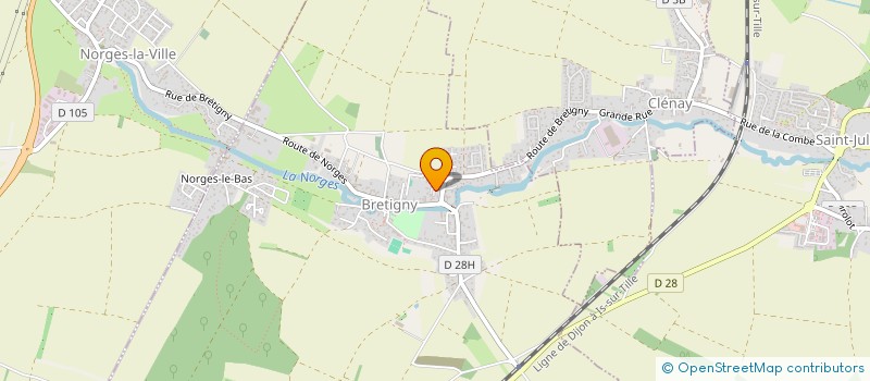 localisation de l'entreprise MYOSS  BRETIGNY