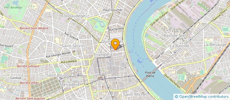 localisation de l'entreprise MYOTACT à BORDEAUX