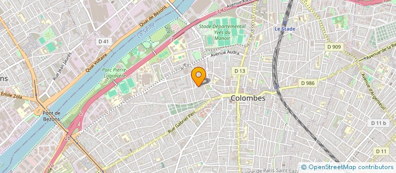 localisation de l'entreprise MYOU-LOC à COLOMBES