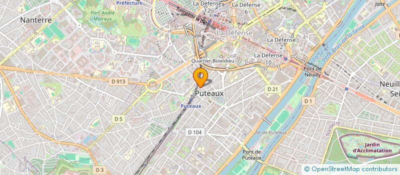 localisation de l'entreprise MYPETS PARTNER à PUTEAUX