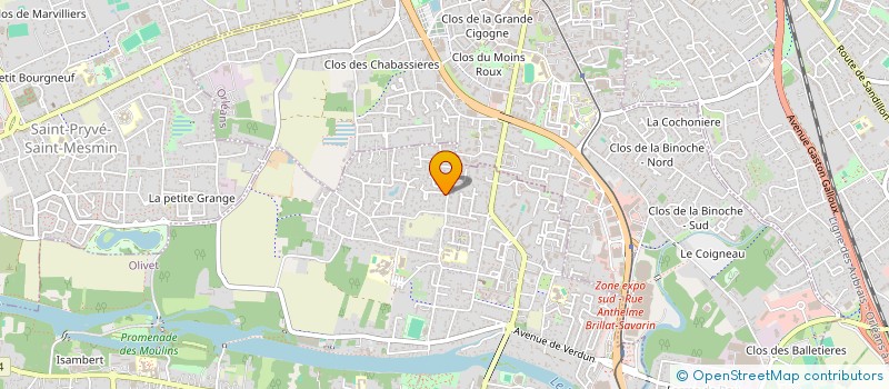 localisation de l'entreprise MYPHARMA EDITIONS à OLIVET