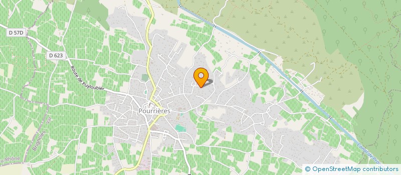 localisation de l'entreprise MYPI  POURRIERES