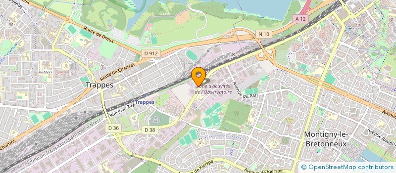 localisation de l'entreprise MYPL HOLDING à MONTIGNY-LE-BRETONNEUX