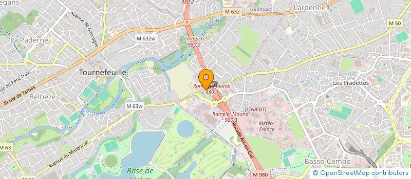 localisation de l'entreprise MYPROJECT IT  TOURNEFEUILLE