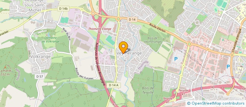 localisation de l'entreprise MYPS à THIONVILLE