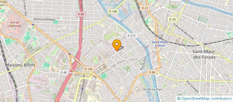 localisation de l'entreprise MYR BAT  CRETEIL