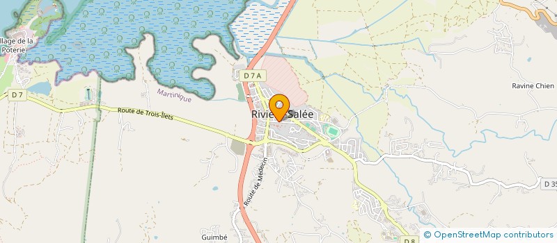 localisation de l'entreprise MYRA à RIVIERE-SALEE