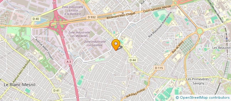 localisation de l'entreprise MYRA BTP à VILLEPINTE