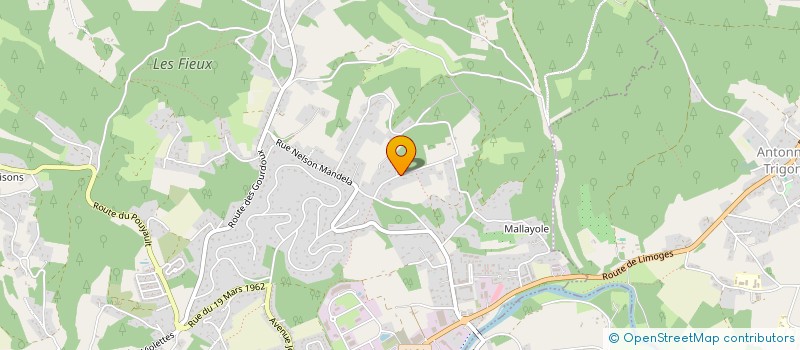 localisation de l'entreprise MYRA IV  TRELISSAC