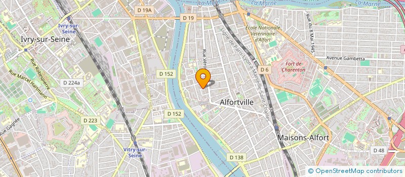 localisation de l'entreprise MYRA MILLIANA MUSIC à ALFORTVILLE