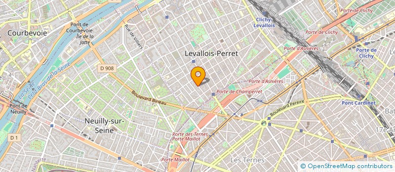 localisation de l'entreprise MYRA RENOVATION  LEVALLOIS-PERRET