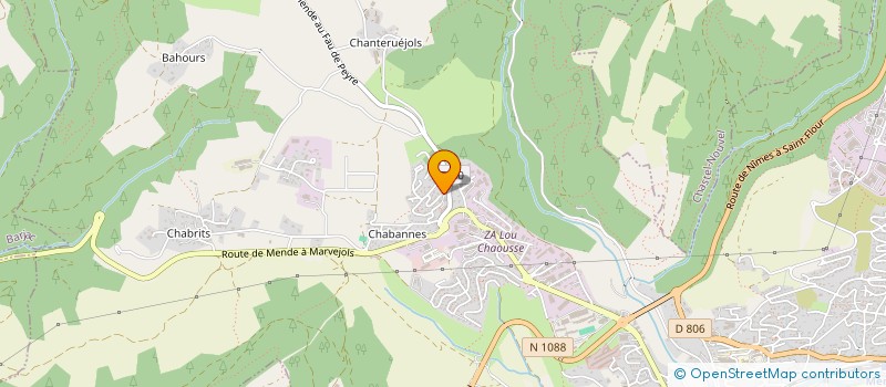 localisation de l'entreprise MYRAJ  MENDE