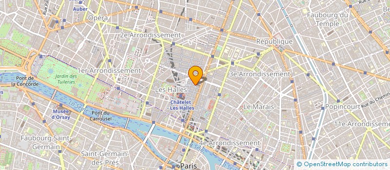 localisation de l'entreprise MYRAL à PARIS
