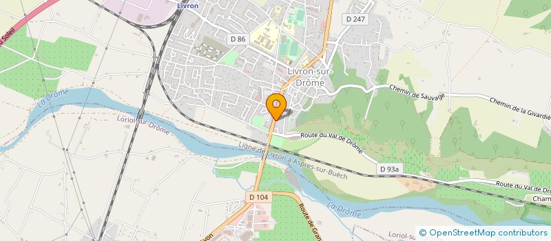 localisation de l'entreprise MYRAL  MIRMANDE