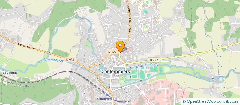 localisation de l'entreprise MYRANE SERVICES A LA PERSONNE à COULOMMIERS
