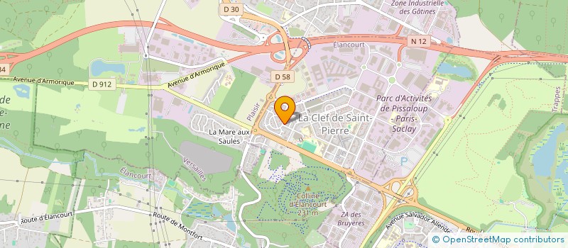 localisation de l'entreprise MYRANO  ELANCOURT