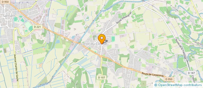 localisation de l'entreprise MYRAYSAM  LORIOL-DU-COMTAT