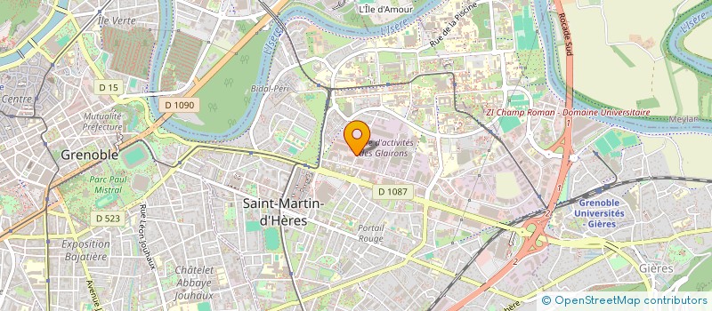 localisation de l'entreprise MYRCA IMMO  SAINT-MARTIN-D'HERES