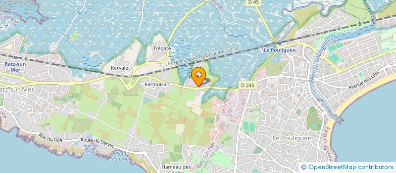 localisation de l'entreprise MYRE  BATZ-SUR-MER