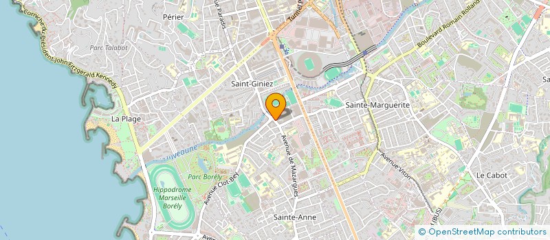 localisation de l'entreprise MYREDE à MARSEILLE