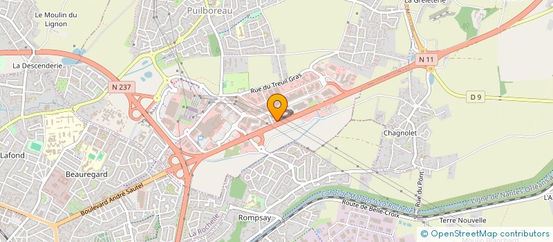 localisation de l'entreprise MYREF17  PUILBOREAU