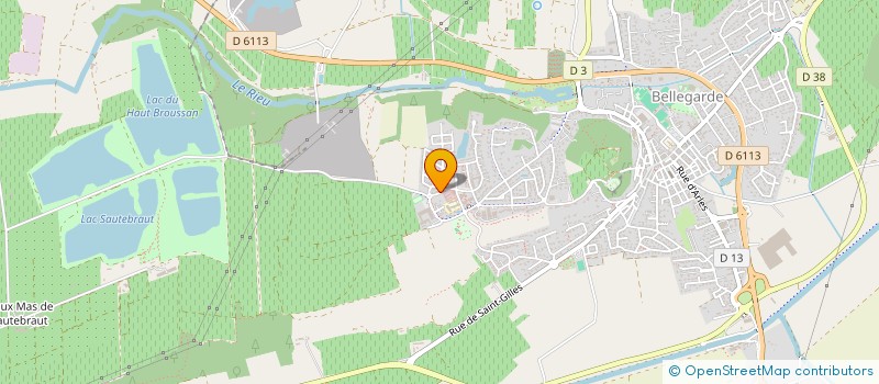 localisation de l'entreprise MYREK  BELLEGARDE