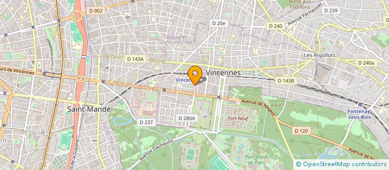 localisation de l'entreprise MYREKA  VINCENNES