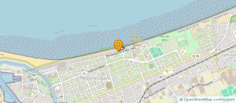 localisation de l'entreprise MYRELLI à DUNKERQUE