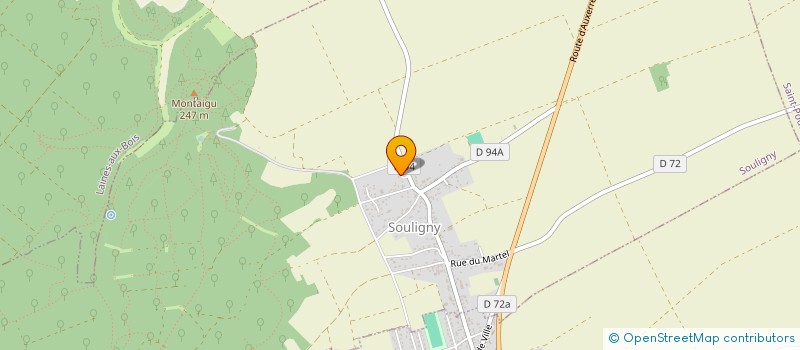 localisation de l'entreprise MYREV  SOULIGNY