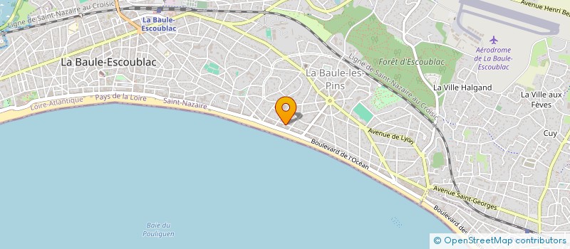 localisation de l'entreprise MYRHUS  LA BAULE-ESCOUBLAC