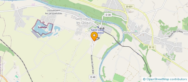 localisation de l'entreprise MYRIAD EVENT  SAINT-LIEUX-LES-LAVAUR