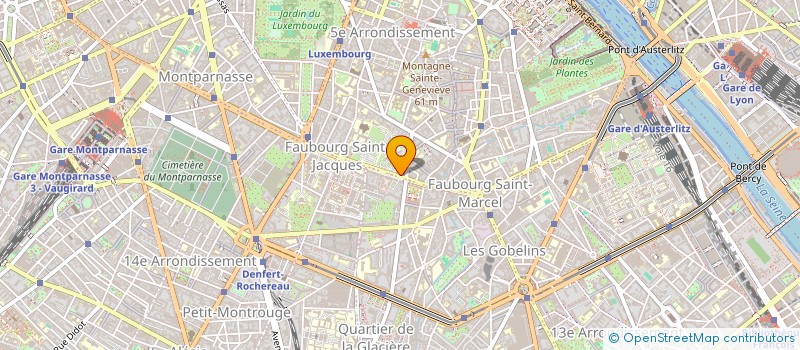 localisation de l'entreprise MYRIADE à PARIS