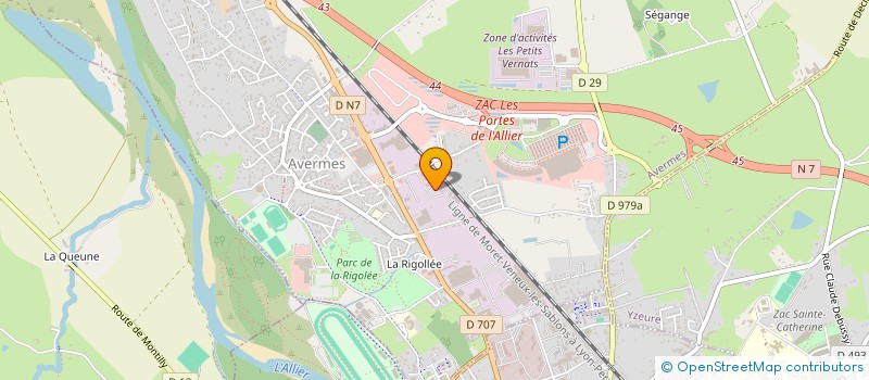 localisation de l'entreprise MYRIADE DE LUCIOLES  AVERMES