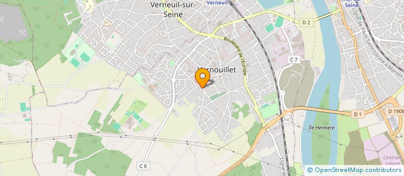 localisation de l'entreprise MYRIADECOR à VERNOUILLET