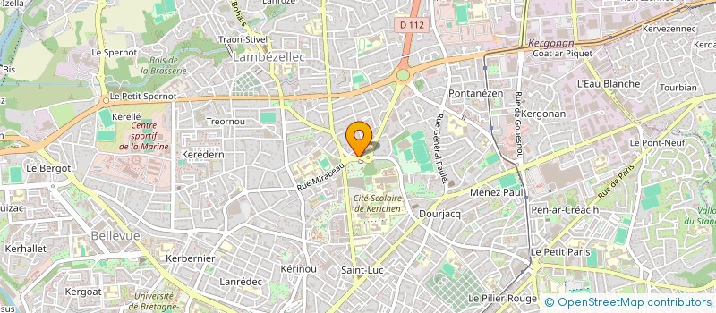 localisation de l'entreprise MYRIADES à BREST
