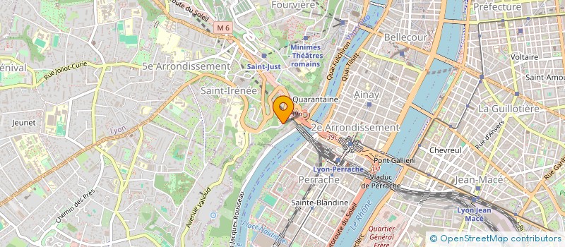 localisation de l'entreprise MYRIADEV SAS à LYON