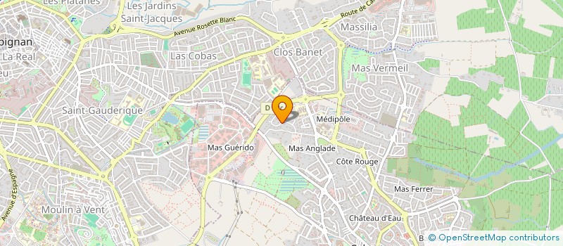 localisation de l'entreprise MYRIAM  CABESTANY