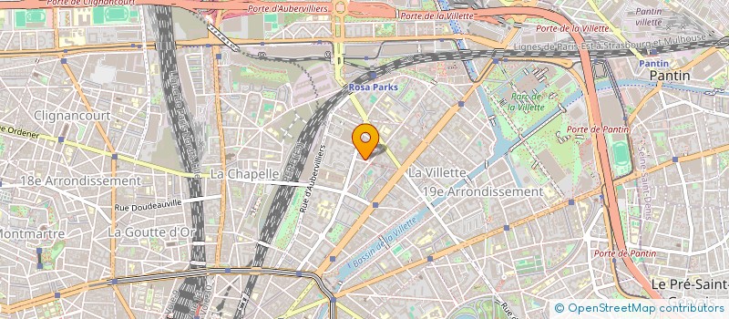 localisation de l'entreprise MYRIAM COIFFURE  PARIS