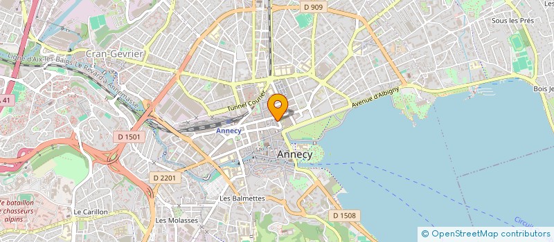 localisation de l'entreprise MYRIAM DUFAUX à ANNECY