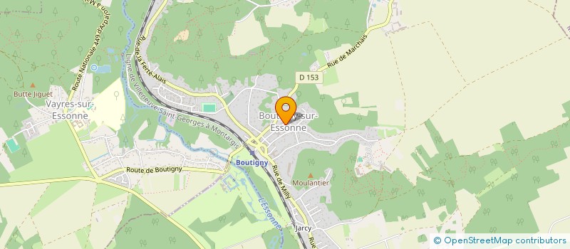 localisation de l'entreprise MYRIAM ROC'H LOSQUET à BOUTIGNY-SUR-ESSONNE