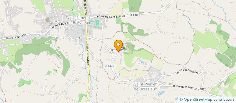 localisation de l'entreprise MYRIAM VALLET  BRESSIEUX