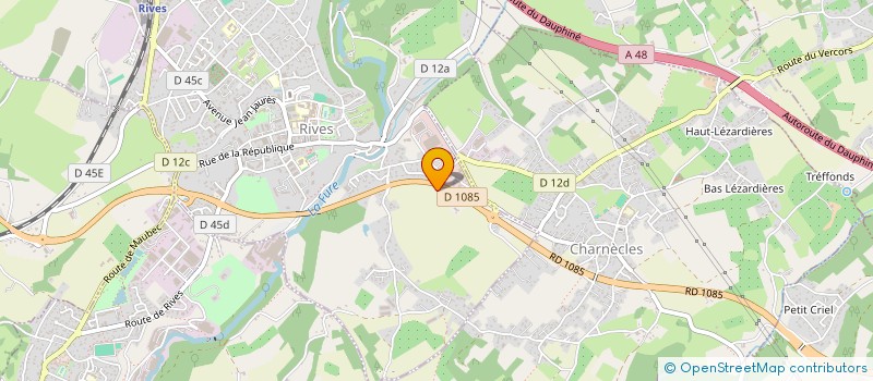 localisation de l'entreprise MYRIANNE  RIVES