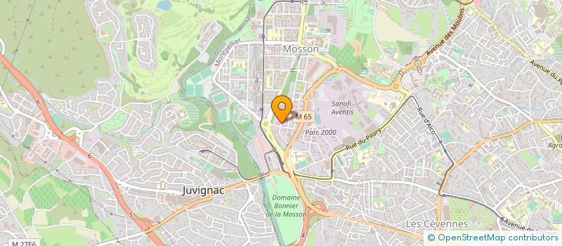 localisation de l'entreprise MYRIAPOLES à MONTPELLIER