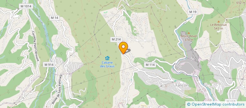 localisation de l'entreprise MYRIDI  FALICON