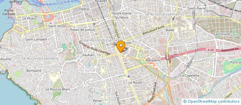localisation de l'entreprise MYRINAILS à MARSEILLE
