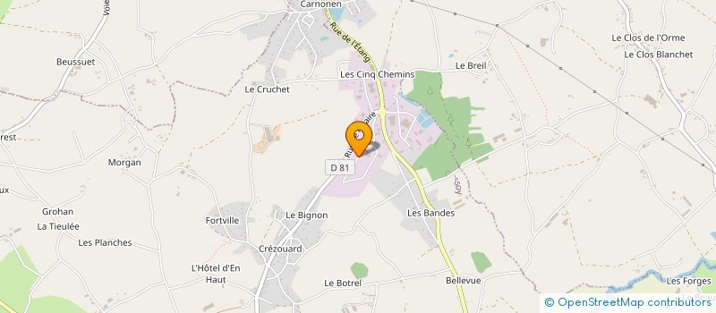 localisation de l'entreprise MYRL CHARPENTE MENUISERIE  QUESSOY