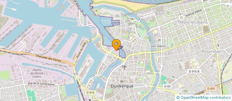 localisation de l'entreprise MYRLOT à DUNKERQUE