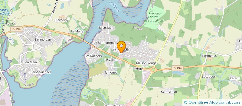 localisation de l'entreprise MYRLYSTHE  KERVIGNAC