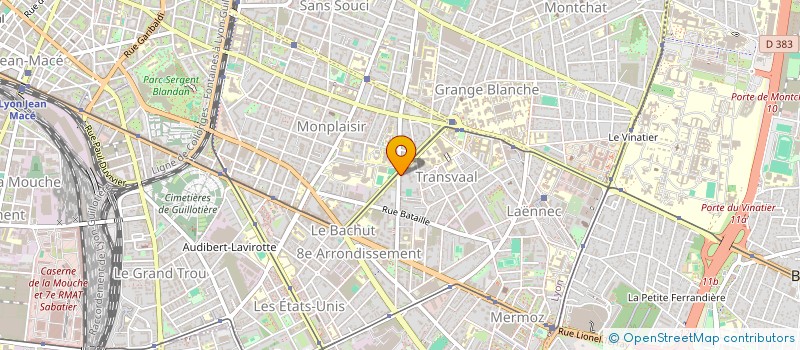 localisation de l'entreprise MYRMARS à LYON